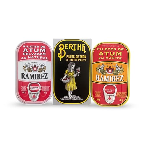 Thunfisch Konserven Set - 3 x 120 g - Berthe -Ramirez - Portugal Thunfisch Konserven Set - 3 x 120 g - Berthe -Ramirez - Portugal von Cocagne