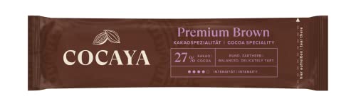 COCAYA PREMIUM BROWN Kakaospezialität Portionsstick, 100x35g von Cocaya