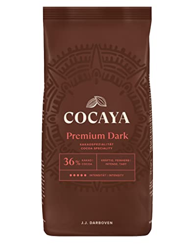 Trinkschokolade PREMIUM DARK mit 36% Kakao von Cocaya, 1000g von Cocaya