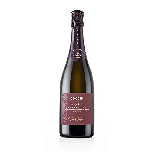 Rösa Brut Alta Langa DOCG Spumante Brut Metodo Classico (1 Flasche Magnum 1,5 Liter) von Cocchi