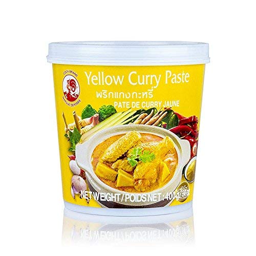 Cock - Gelbe Currypaste - 5er-Pack (5 x 400g) von Cock