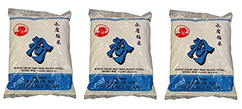 Cock Brand Reismehl, 3 x 400 g von Cock