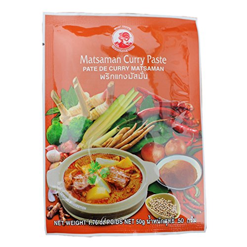 12x50g Cock Thailändische Matsaman Currypaste von Cock