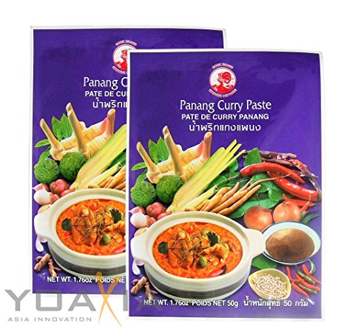 [ 2x 50g ] COCK Panang Currypaste/Panang Curry Paste von Cock