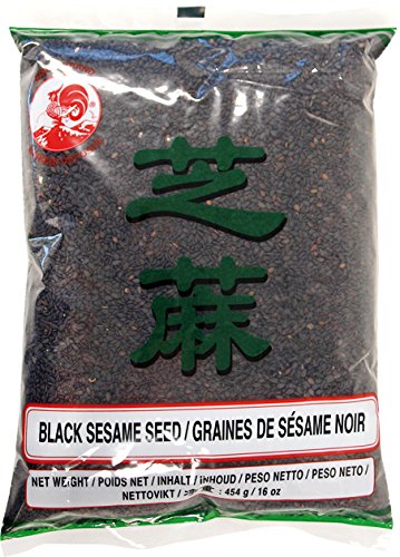 3er-Pack ~ Sesamsamen schwarz [3x 454g] Sesam COCK Black Sesame Seeds von Cock