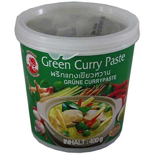 5x400g Cock Thailändische Grüne Currypaste von Cock