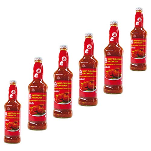 6er Pack - [6x 800g] Süsse Chilisauce für Huhn COCK Sweet Chilli Sauce von Cock