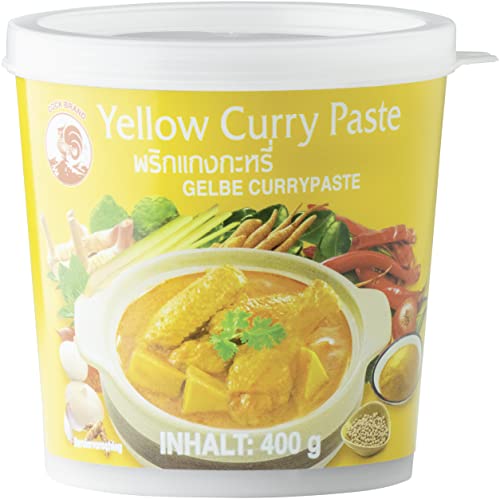 COCK - Gelbe Currypaste, 4er pack (4 X 400 GR) von Cock