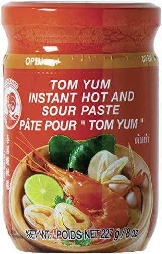 COCK - Instant Tom Yum Garnele Paste, (1 X 227 GR) von Cock