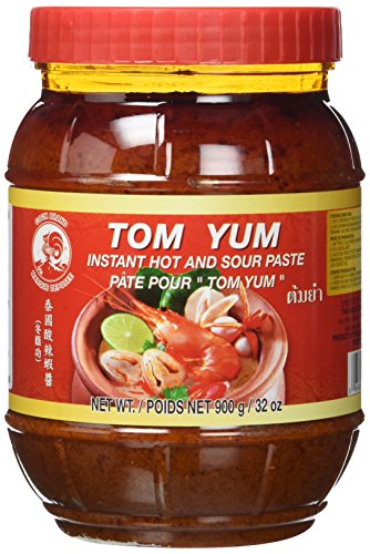COCK - Instant Tom Yum Garnele Paste, 2er pack (2 X 900 GR) von Cock
