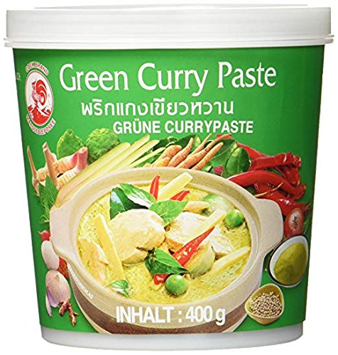 Cock - Grüne Currypaste - 5er-Pack (5 x 400g) von Cock