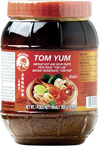 COCK - Instant Tom Yum Garnele Paste, (1 X 900 GR) von Cock