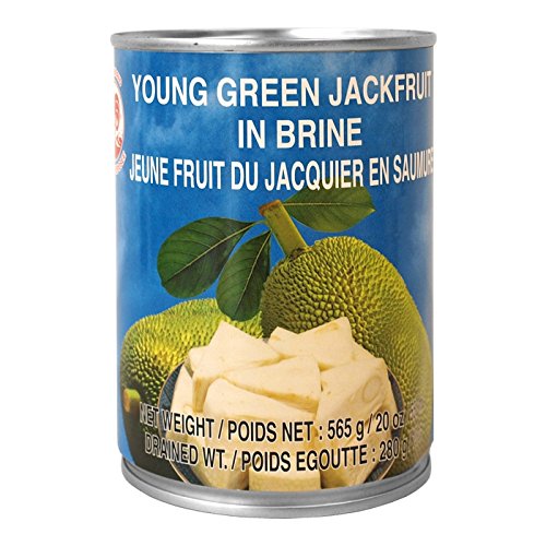 Cock Jackfruit in Salzwasser, 10er Pack (10x 565 g Packung) von Cock