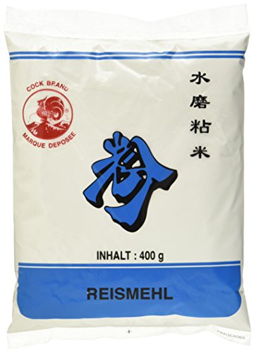 Cock Reismehl, weiss, 10er Pack (10x 400 g Packung) von Cock