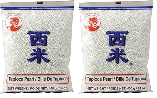 Cock Tapiokastärke-Perlen, 400 g (Packung mit 2) von Cock