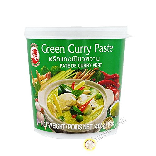 Green curry paste COCK 400g Thailand - Einheit 1 Stück von Cock