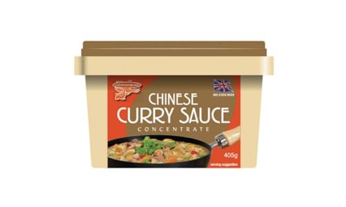 Original Chinesische Currysauce Paste Konzentrat 405g - Mindestens 6 Monate Haltbarkeit von GOLDFISH