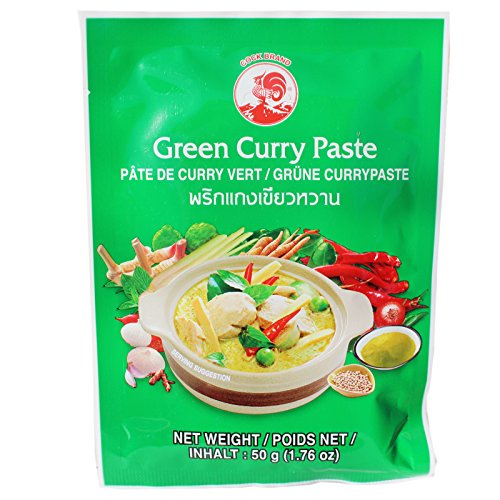 Sparen! Cock Thai Grüne Currypaste 12X50g von Cock