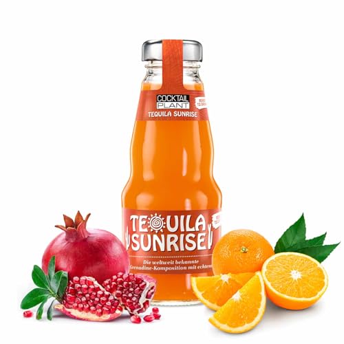 Cocktail Plant Tequila Sunrise (10,1% Vol) 0,2l - inkl. Pfand MEHRWEG- [Enthält Sulfite] von Cocktail Plant
