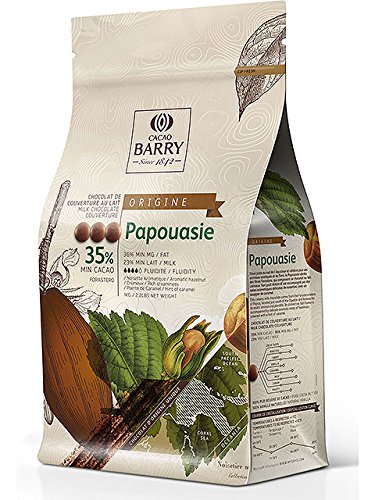 Cocoa Barry Papouasie 36% milch Kuvertüre 1 KG Cocoa Barry Papouasie 36% milch Kuvertüre 1 KG von Cacao Barry