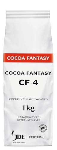 Cocoa Fantasy CF4 kakaohaltiges Getränkepulver für Automaten, Kakaopulver für heiße Schokolade, 1 kg von Cocoa Fantasy