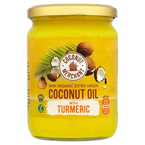 Coconut Merchant Organic Turmeric Coconut Oil 500ml von Coconut Merchant