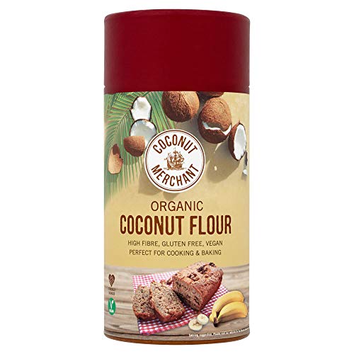 Raw Organic Coconut Flour 500 g Kokos von Coconut Merchant