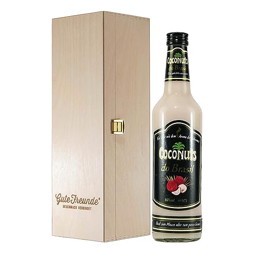 Coconuts do Brasil Likör mit Geschenk-Holzkiste Coconuts do Brasil Likör mit Geschenk-Holzkiste von Coconuts do Brasil