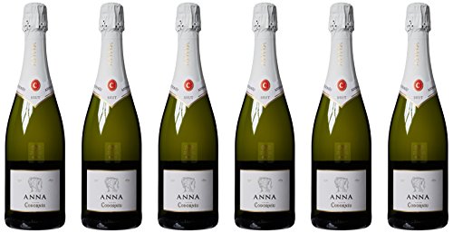 Codorniu Anna Blanc de Blancs Brut - Schaumwein - 6 Flaschen von Codorníu