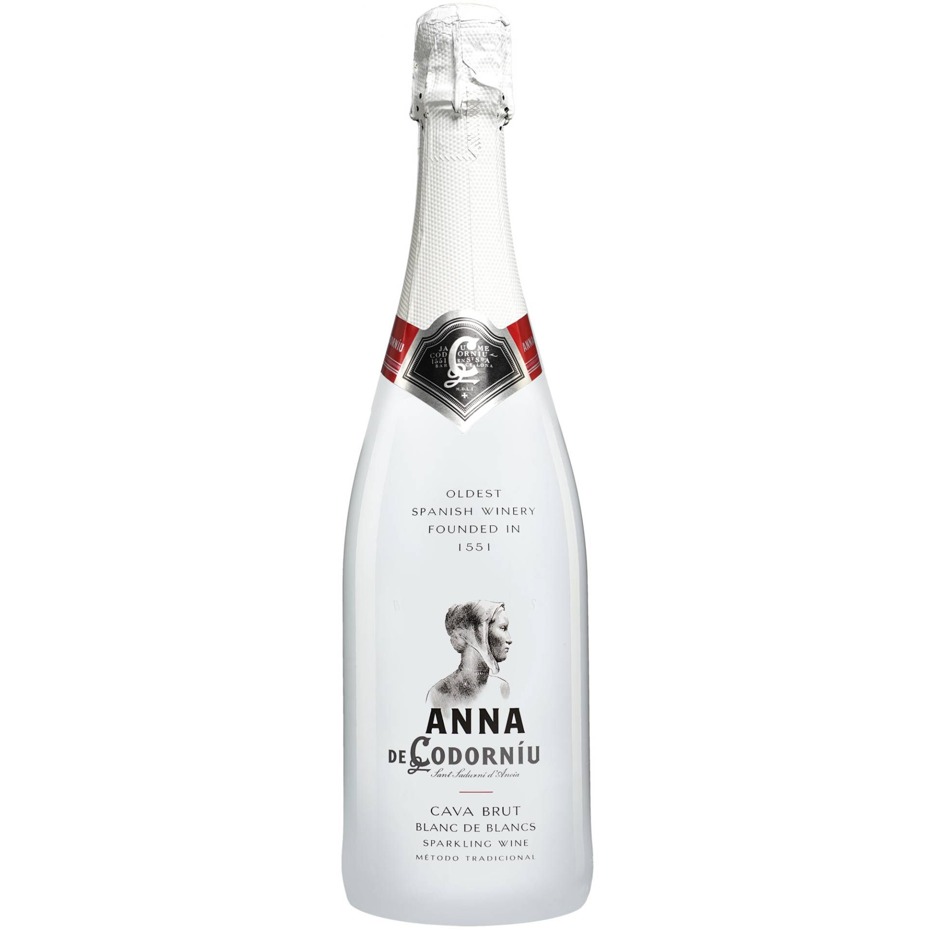 Codorníu Cava »Anna de Codorníu« Reserva  0.75L 11.5% Vol. Trocken aus Spanien von Codorníu