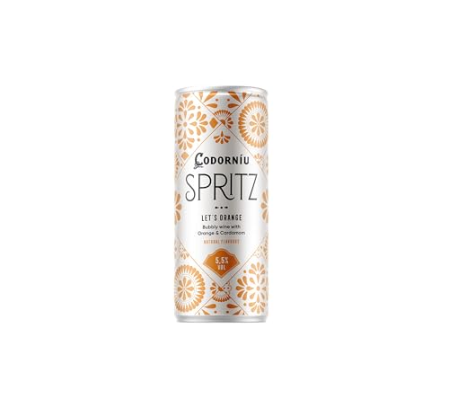 Codorníu Wachtelspritz Let'S Orange; schaumwein mit Orangen- und Kardamomgeschmack; karton mit 12 Dosen 25 cl von Codorníu