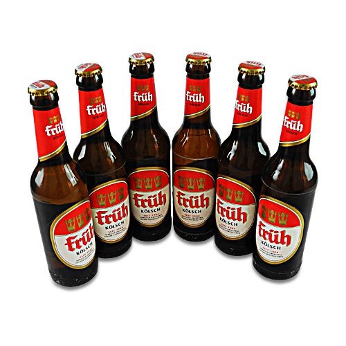 Früh Kölsch (6 Flaschen à 0,33 l / 4,8 % vol.) inc. 0.48€ MEHRWEG Pfand von Cölner Hofbräu Früh KG