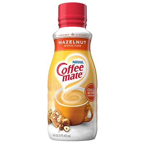 YYST Nestle Coffee mate Hazelnut Liquid Coffee Creamer, 16 FL OZ von Coffee Mate