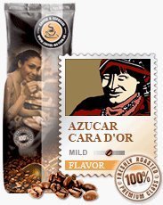 Coffee-Nation Aroma-Kaffee Azucar (Karamell) 1000g Bohnen | Spitzenqualität | Kaffeeliebhaber von Coffee-Nation