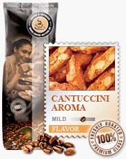 Coffee-Nation Aroma-Kaffee Cantuccini 1000g Bohnen | Spitzenqualität | Kaffeeliebhaber von Coffee-Nation