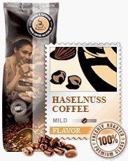 Coffee-Nation Aroma-Kaffee Haselnuss 1000g Bohnen | Spitzenqualität | Kaffeeliebhaber von Coffee-Nation
