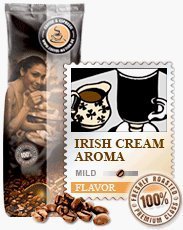 Coffee-Nation Aroma-Kaffee Irish Whiskey & Cream 1000g Bohnen | Spitzenqualität | Kaffeeliebhaber von Coffee-Nation