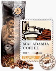 Coffee-Nation Aroma-Kaffee Macadamia 1000g Bohnen | Spitzenqualität | Kaffeeliebhaber von Coffee-Nation