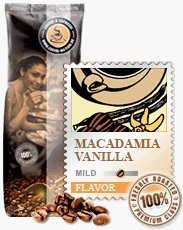 Coffee-Nation Aroma-Kaffee Macadamia & Vanilla 1000g Bohnen | Spitzenqualität | Kaffeeliebhaber von Coffee-Nation