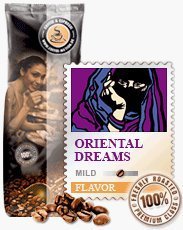 Coffee-Nation Aroma-Kaffee Oriental Nights 1000g Bohnen | Spitzenqualität | Kaffeeliebhaber von Coffee-Nation