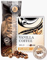Coffee-Nation Aroma-Kaffee Vanilla 1000g Bohnen | Spitzenqualität | Kaffeeliebhaber von Coffee-Nation