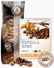 Coffee-Nation Aroma-Kaffee Zimt & Vanilla 1000g Bohnen | Spitzenqualität | Kaffeeliebhaber von Coffee-Nation