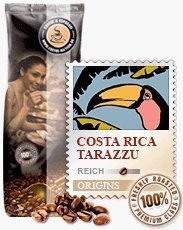 Coffee-Nation Costa Rica Tarrazzu 1000g Bohnen | Spitzenqualität | Kaffeeliebhaber von Coffee-Nation