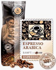 Coffee-Nation Espresso 100% Arabica 1000g Bohnen | Spitzenqualität | Kaffeeliebhaber von Coffee-Nation