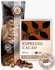 Coffee-Nation Espresso Cacao 1000g Bohnen | Spitzenqualität | Kaffeeliebhaber von Coffee-Nation