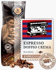 Coffee-Nation Espresso Doppio Crema 1000g Bohnen | Spitzenqualität | Kaffeeliebhaber von Coffee-Nation