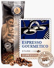 Coffee-Nation Espresso Gourmetico 1000g Bohnen | Spitzenqualität | Kaffeeliebhaber von Coffee-Nation