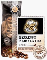 Coffee-Nation Espresso Nero Extra 1000g Bohnen | Spitzenqualität | Kaffeeliebhaber von Coffee-Nation