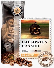 Coffee-Nation Halloween Kaffee 1000g Bohnen | Spitzenqualität | Kaffeeliebhaber von Coffee-Nation