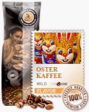 Coffee-Nation Osterfest-Kaffee 1000g Bohnen | Spitzenqualität | Kaffeeliebhaber von Coffee-Nation
